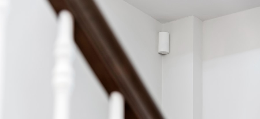 Des Moines motion sensor placement