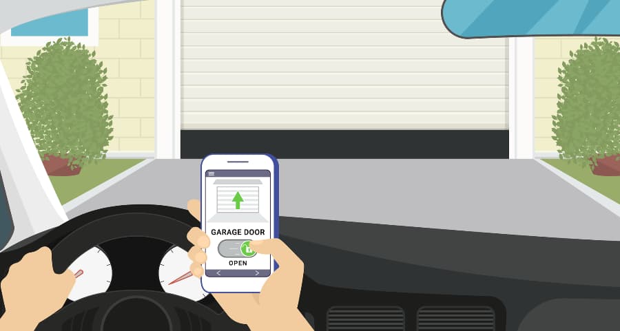 Garage door automation tips for Des Moines